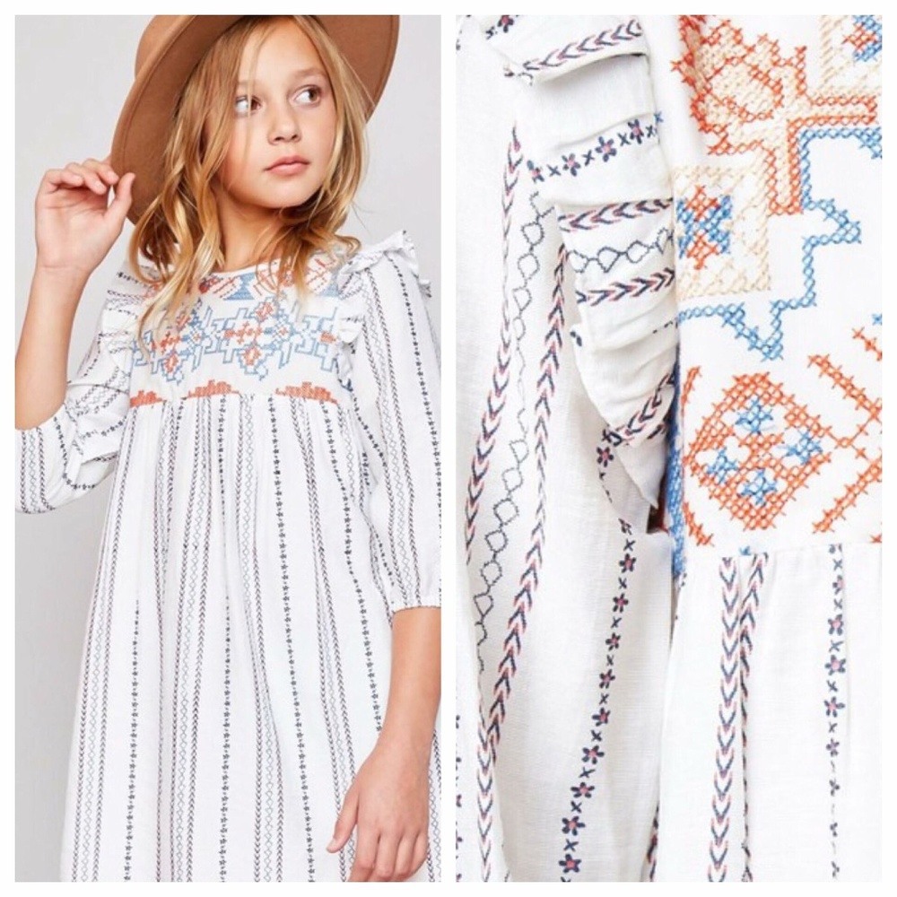 Girls Stitch Dress